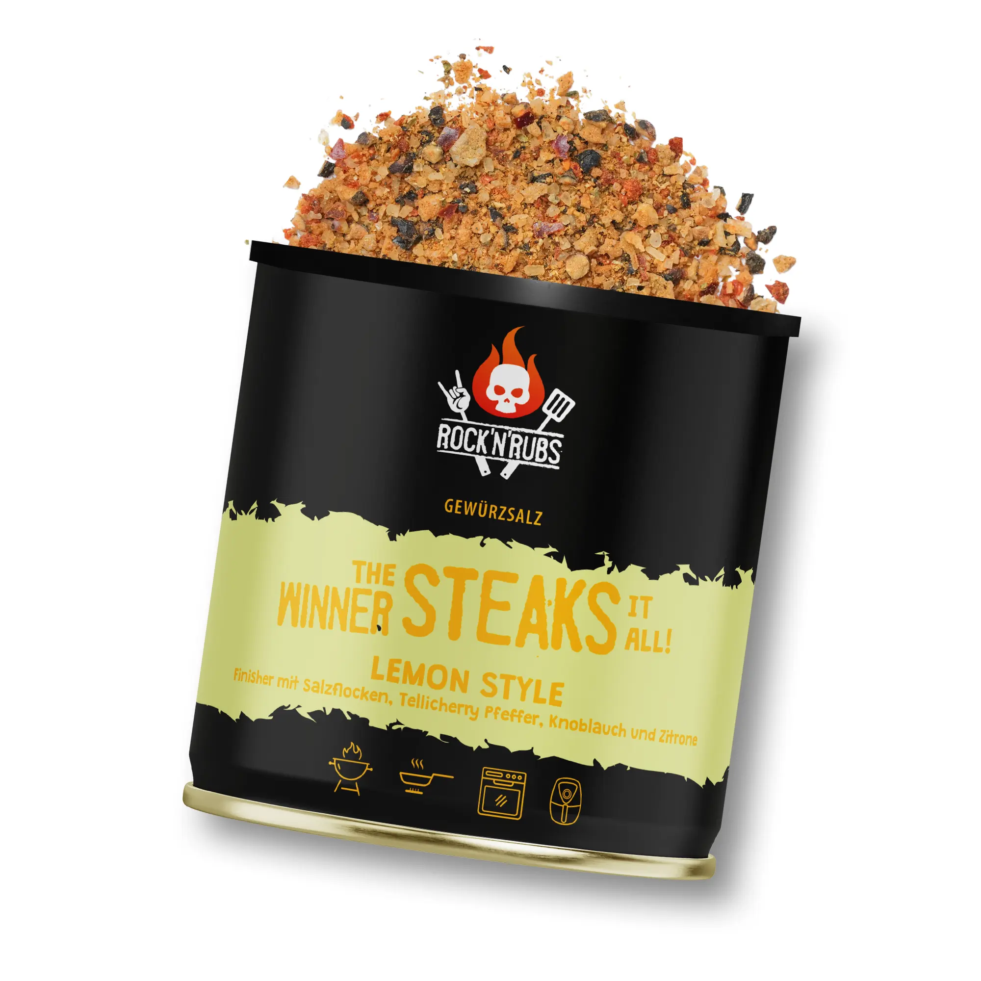 The Winner Steaks It All – Lemon Style - Rock'n'Rubs - seasoning blends ...